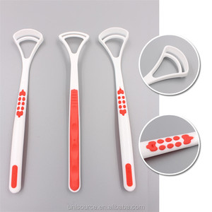 Grattoir à <span class=keywords><strong>langue</strong></span> en plastique Portable revêtement de <span class=keywords><strong>langue</strong></span> nettoyant pas de mal aux bourgeons de goût grattoir à <span class=keywords><strong>langue</strong></span> en plastique - Product Image 3