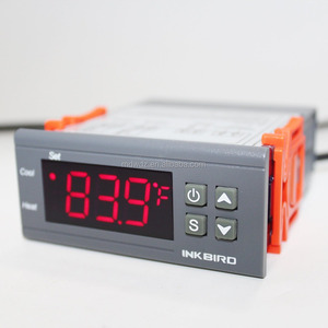 Digital Temperature Controller Fahrenheit &amp;Centigrade Thermostat w Sensor 2 <strong>Relays</strong> - Product Image 3