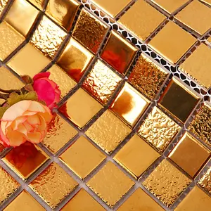 Sır altın sır porselen seramik mozaik tasarım