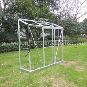 Mini <span class=keywords><strong>serre</strong></span> avec cadre en <span class=keywords><strong>verre</strong></span> <span class=keywords><strong>et</strong></span> en aluminium, <span class=keywords><strong>serre</strong></span> inclinée contre le mur pour <span class=keywords><strong>jardin</strong></span> - Product Image 2