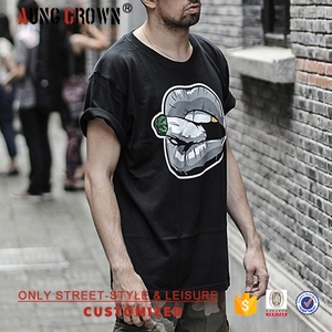 China fabricante 100% algodón ropa personalizada camiseta de los hombres de impresión, t shirt - Product Image 2