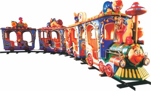 Parque de Atracciones al aire libre comercial, juegos, tren eléctrico sin vías, en venta - Product Image 2