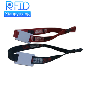 One time use F08 Chip bracelet <span class=keywords><strong>NFC</strong></span> Fabric Sticker for Festival/concert - Product Image 2