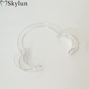 <strong>Dental</strong> Cheek Retractor Skylun SA08 Autoclavable Blue Clear <strong>Mouth</strong> <strong>Opener</strong> 100% Bamboo CE Certified Class I Teeth Whitening - Product Image 2