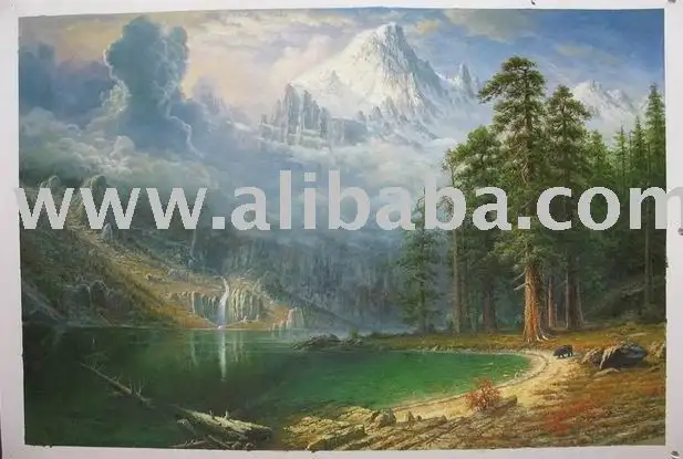 Landscape Oil Painting On Canvas With Wholesale Price