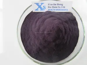 Alta qualidade Natural preto arroz extrato em pó / pó de arroz / arroz roxo preto P E / arroz roxo extrato