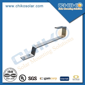 Support de montage solaire en aluminium pour <span class=keywords><strong>toit</strong></span>, <span class=keywords><strong>crochet</strong></span> pour <span class=keywords><strong>toit</strong></span> en pente - Product Image 2