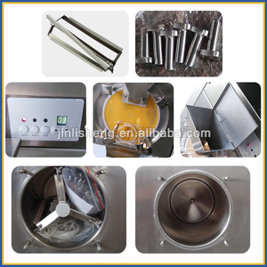 China precio barato italiano helado haciendo lotes comerciales congelador sorbete Gelato máquina dura del helado para la venta - Product Image 5