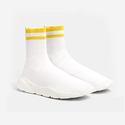 Новая стильная женская спортивная обувь на заказ, вязаная обувь