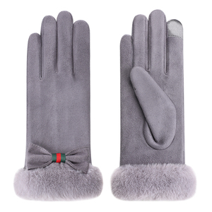 <span class=keywords><strong>Gants</strong></span> de mode à écran tactile coupe-vent d'<span class=keywords><strong>hiver</strong></span> mignons <span class=keywords><strong>pour</strong></span> femmes - Product Image 1