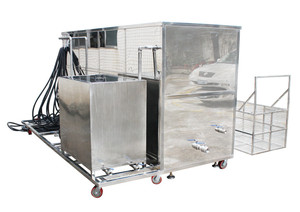 <span class=keywords><strong>Nettoyage</strong></span> ultrasonique <span class=keywords><strong>industriel</strong></span> pour éliminer les fibres de poussière et les plaques de soupape d'huile lors du processus de fabrication - Product Image 2
