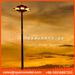 <span class=keywords><strong>Poste</strong></span> <span class=keywords><strong>de</strong></span> luz <span class=keywords><strong>de</strong></span> mástil alto galvanizado <span class=keywords><strong>de</strong></span> 30m para exteriores Sparco, columna <span class=keywords><strong>de</strong></span> iluminación Led <span class=keywords><strong>de</strong></span> mástil alto cónica soldada <span class=keywords><strong>de</strong></span> 30m - Product Image 5