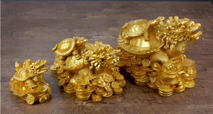 Decorazioni artigianali in resina di tartaruga e drago Feng Shui cinese da 9 pollici per la casa per la decorazione domestica - Product Image 5