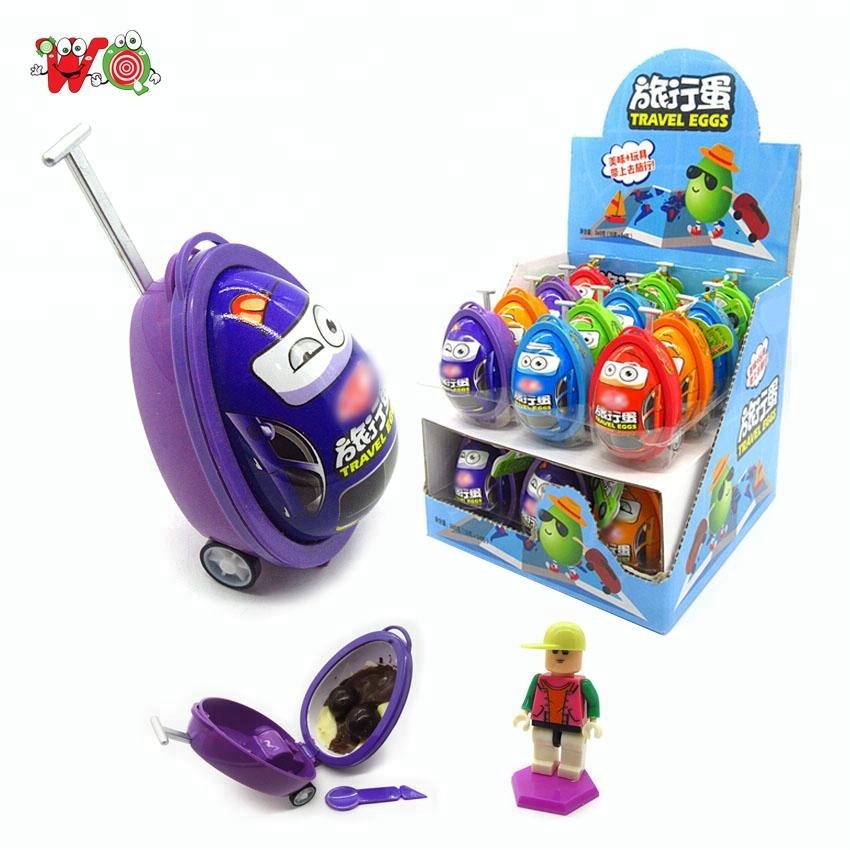 Большой сюрприз яйцо шоколад с печеньем конфеты игрушка халяль