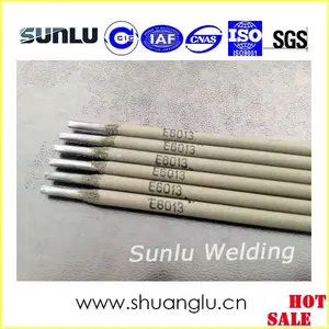 Productos calientes para los Emiratos Árabes Unidos, Dubai, Arabia Saudita electrodos de soldadura E6013 marca sunlu