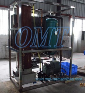 Foshan 2000 kg tubo de acero inoxidable máquina de hielo - Product Image 4