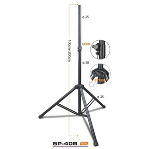Exceptionnel <span class=keywords><strong>sur</strong></span> la scène trépied PA haut-parleur support de type robuste SP-40B - Product Image 2