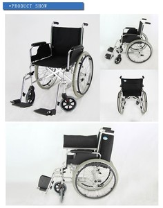 Léger amovible accoudoir et repose-pieds fauteuil roulant pliant pour le marché de dubaï RJ-W808L - Product Image 4