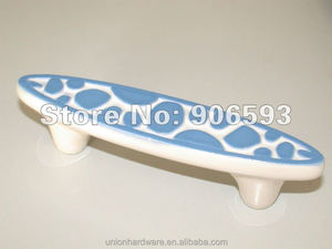 <span class=keywords><strong>Poignée</strong></span> de tiroir en céramique de <span class=keywords><strong>porcelaine</strong></span> bleu océan doux en gros pour <span class=keywords><strong>cuisine</strong></span>, commode, chambre à coucher, extérieur, villa - Product Image 5
