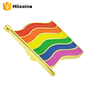 Factory Directly Sale Pride LGBT <strong>Lesbian</strong> Gay Metal Soft Enamel Pins Badges Diversity Symbol Sign Brooch Flag Lapel Pin rainbow - Product Image 5