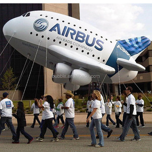 Ballon Publicitaire Géant - Avion Gonflable 6 Mètres (20 Pieds), Pour Hélium, Sans Logo, Neuf