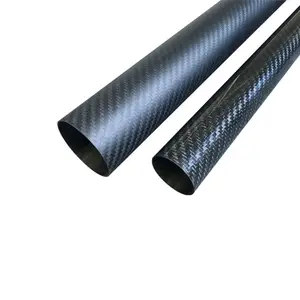 3K Carbon Fiber Round Tube