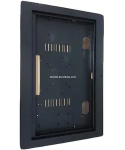 Fabrication de tôle estampage soudage revêtement en poudre noire accessoire universel moniteur LCD raccord lecteur logement