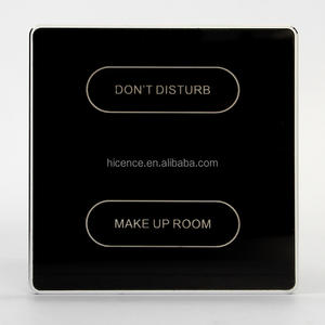 Interrupteur tactile d'hôtel, panneau de commande d'entrée intérieure, <span class=keywords><strong>ne</strong></span> <span class=keywords><strong>pas</strong></span> déranger, pour salle de maquillage - Product Image 2