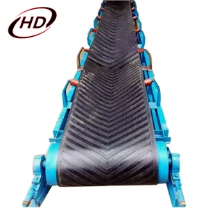 Widely used conveyor belt system for brick/agricultural/container unloading