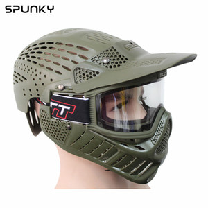 <span class=keywords><strong>Maschera</strong></span> per casco Paintball a copertura totale di alta qualità con lenti doppie o singole - Product Image 2