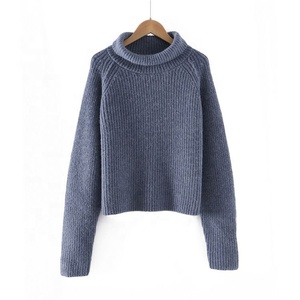 Usine Haute Qualité Alpaga Femmes <span class=keywords><strong>Col</strong></span> Roulé Chaud Cardigan <span class=keywords><strong>Pull</strong></span> - Product Image 1