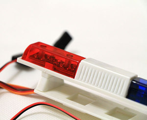 Barre de feux LED pour camion RC 4x4, rotation à 360 degrés, utilisation nocturne, jouet radiocommandé en plastique pour <span class=keywords><strong>Tamiya</strong></span> RC4WD - Product Image 5