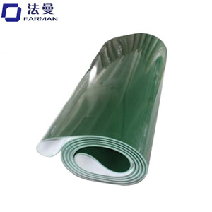 Zwart glad oppervlak pvc luchthaven transportband voor x-ray bagage scanner - Product Image 3