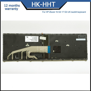 HK-HHT nouveau pour clavier rétro-éclairé HP <span class=keywords><strong>Zbook</strong></span> 15 <span class=keywords><strong>G3</strong></span> <span class=keywords><strong>17</strong></span> <span class=keywords><strong>G3</strong></span> UK - Product Image 3