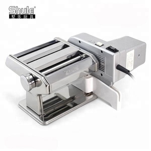 Mini Macchina Elettrica per Pasta Fresca Shule in Acciaio Inox per <span class=keywords><strong>Tagliolini</strong></span> e Fettuccine - Product Image 4
