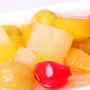 Sakado — mélange en boîte de fruits 40 ml, pour cocktail, fruits en tasse légère ou jus de poire
