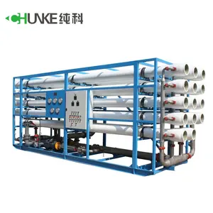 Sea Water Desalination 100T/H Containerized Mobile Water Treatment Plant For Micro-Electronics