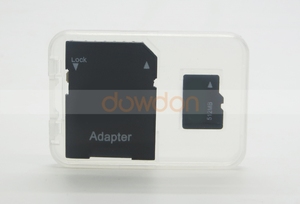 High Quality 2 in 1 Transparent Clear <strong>Memory</strong> Card Case Holder <strong>Box</strong> for SD TF Card - Product Image 5