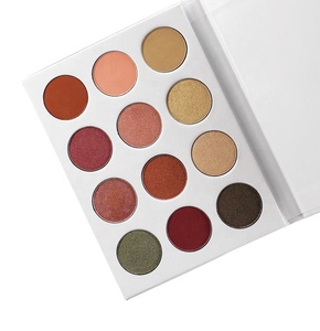<span class=keywords><strong>Paleta</strong></span> de sombra de ojos de marca privada, <span class=keywords><strong>paleta</strong></span> de sombra de ojos de larga duración de 12 Colores - Product Image 3