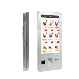 Kiosque tactile de commande et de paiement automatique de 24 à 32 pouces avec lecteur de carte, scanner et imprimante pour <span class=keywords><strong>McDonald</strong></span>'s - Product Image 4