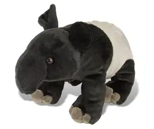 Soft toy wild animals plush tapir