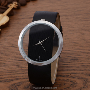 <span class=keywords><strong>Orologio</strong></span> da <span class=keywords><strong>donna</strong></span> al quarzo trasparente in pelle bianca alla moda - Product Image 5