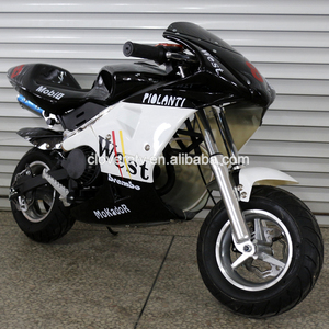 Mini <span class=keywords><strong>moto</strong></span> <span class=keywords><strong>chopper</strong></span> super compacte 49CC Pocket Bike pour enfants - Product Image 1
