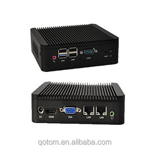 Fábrica mini <span class=keywords><strong>pc</strong></span> Qotom-Q190S Intel HD Graphics 1080 P DC 12 V mejor <span class=keywords><strong>pc</strong></span> de escritorio - Product Image 1