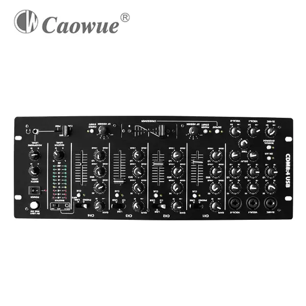 Profession elle DJ Mixer 3-Band EQ Mixing DJ-Konsole für zu Hause