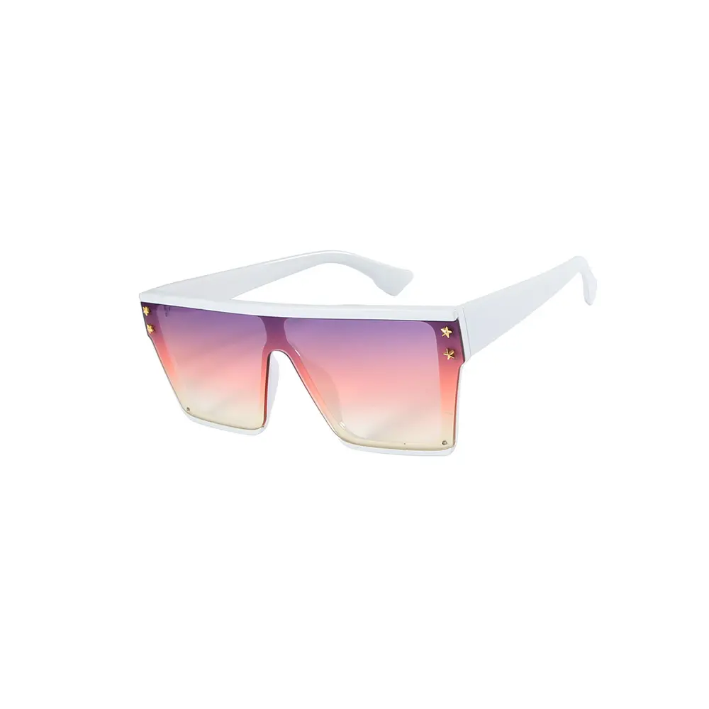 2023 kadın kare boy güneş gözlüğü marka tasarımcı bluzu kalite moda PC güneş gözlüğü zarif bayan UV 400 tonları