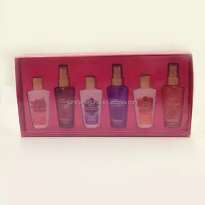 Brand body mist set with lotion