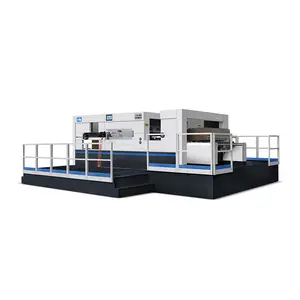 MHC-1100FC automatic flat bed die cutting machine ,automatic die cutting machine for corrugated paper with down feeder