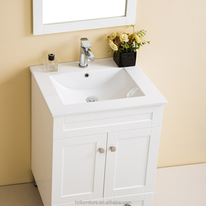 Piso de pie anrique estilo chino muebles de baño cajón de baño gabinete de baño doble lavabo - Product Image 6