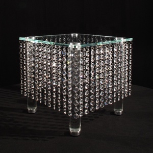 MESA <span class=keywords><strong>DE</strong></span> BODA decorada <span class=keywords><strong>de</strong></span> cristal, gran oferta, piezas centrales - Product Image 2